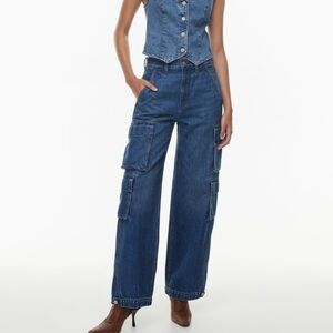 Denim Forum 90s Millie Cargo Jean